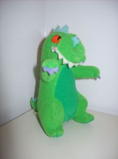   stuffed plush green REPTAR 5 small dinosaur MATTEL toy 1997 Viacom