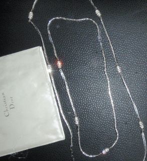 Vintage Christain Dior Deco Double necklace set Haute Couture