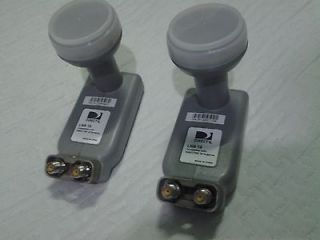 2X Brand New Directv Dual LNB for 18 DIRECTV dish each 2 outputs to 2 