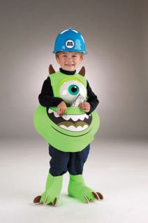 Monsters Inc. Disney Mike Candy Catcher Child Costume Christmas Party 
