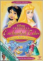 Disney Princess Enchanted Tales Follow Your Dreams DVD, 2009, 2 Disc 