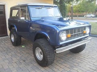 Ford  Bronco  2 Year Frame Off Build, 4x4, Pwr Brakes 