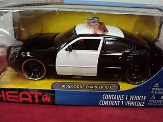 Jada 2006 Dodge Charger R/T  no Logo Police  124 Scale