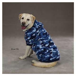   shih tzu BLUE DOG CAMO SWEATSHIRT sweater shirt clothes apparel M