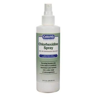   Spot Dog Skin Sprays Pet Grooming Products 4% Chlorhexidine Spray 8oz