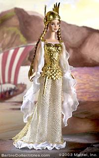 Princess of the Vikings 2003 Barbie Doll