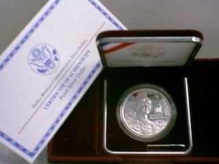 1999 P DOLLEY MADISON SILVER DOLLAR MINT BOXED 