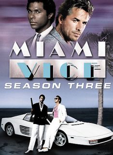 Miami Vice   Season 3 DVD, 2007, 5 Disc Set