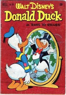 Wak DONALD DUCK FC #356 (Rags To Riches) 1951 Good