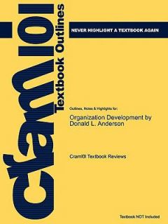 Outlines and Highlights for Organization Development by Donald L 