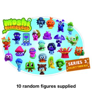 Moshi Monsters Moshling Series 3 Value 10 Pack Figures