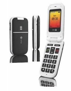 BRAND NEW DORO PHONE EASY 409s GSM MOBILE PHONE **BLACK & UNLOCKED**
