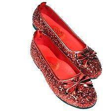 Authentic * THE WIZARD OF OZ * Dorothy Ruby Slippers NWT/NIB Child 