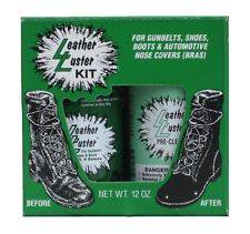 Leather Luster Kit Hi Gloss Patent Leather Finish Black