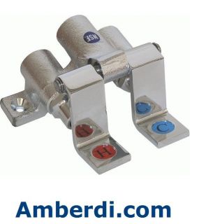 AA Faucet  AA 202 Foot Pedal Operation Valve w/Red & Blue Index NSF 