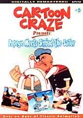Cartoon Craze Presents   Popeye Popeye Meets Sinbad the Sailor DVD 