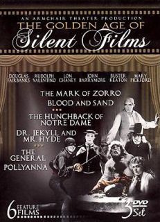The Golden Age of Silent Films   Vol. 1 3 DVD, 2008, 3 Disc Set