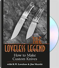 Loveless Legend DVD/knife making/R.W. Loveless/knives