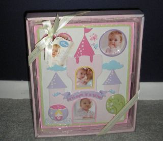 DISNEY A DREAM IS A WISH FRAME BABY GIFT PINK GREEN