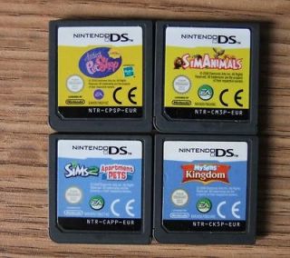 Lot of 4 X Nintendo DS Lite DSi NDSL 3DS Games