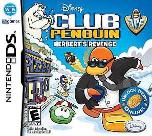   PENGUIN Herberts Revenge NINTENDO DS/DSL/DSi/DSX​L/3DS Game+Booklet