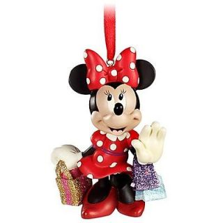 Disney Holiday Christmas Tree Decoration MINNIE MOUSE SHOPPING 
