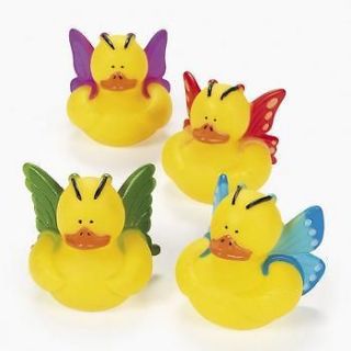 pc BUTTERFLY RUBBER DUCKS Ducky Fairy New Gift Toy
