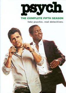 Psych The Complete Fifth Season DVD, 2011, 4 Disc Set