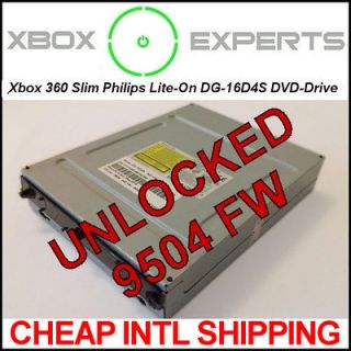 Xbox 360 Slim Philips Lite On 16D4S 9504 DVD Drive [UNLOCKED]
