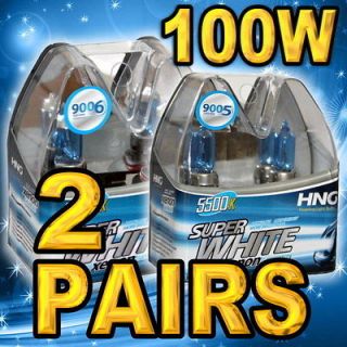 9005 & 9006 Combo Package Xenon halogen Bulbs For High & Low Beam