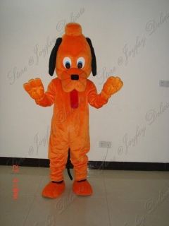 Pluto dog puppy mascot costume fancy dress adult size