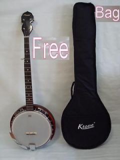 New High Quality 5 String Banjo, Remo Head, Free Gig Bag