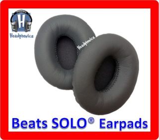 Ear Pads Cushions For Beats™ Solo™ by Dr Dre Headphones (Grey)