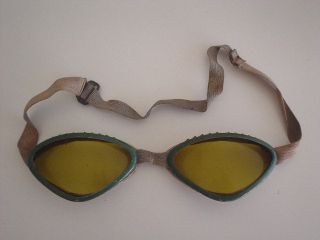 RARE German pilot motorcycle goggles WW2 Wehrmacht old