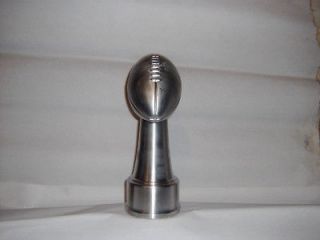 Hand made fantasy football trophy 15tall 5 base all aluminum made by 