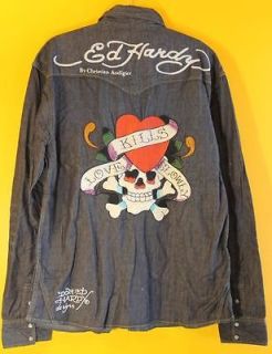 ed hardy in Casual Shirts