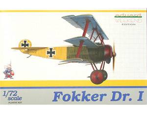 Eduard 7405 Fokker Dr I Triplane 1/72 Scale Model Kit