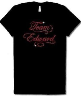 Team Edward Girls Juniors T Shirt Twilight Book Movie