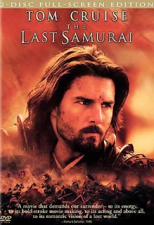 The Last Samurai DVD, 2004, 2 Disc Set, Full Screen Version