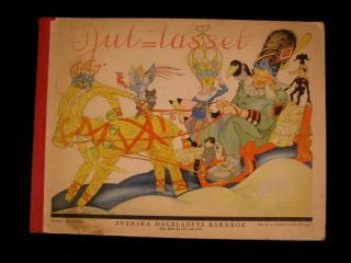 Jul Lasset 1927 childrens color illustrated game board