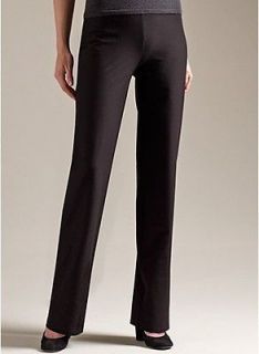 EILEEN FISHER $168 Washable Stretch Crepe Straight Pant MUSSEL PS XS S 