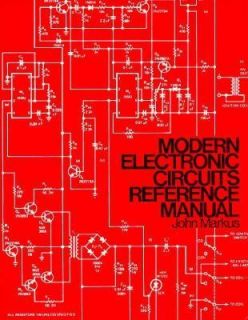 Modern Electronic Circuits Reference Manual by John Markus 1980 
