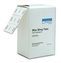 BITE WING TABS   SELF ADHESIVE   FITS ALL FILM   Box/500   TOTAL 