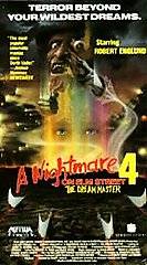 Nightmare on Elm Street 4   The Dream Master VHS, 1990