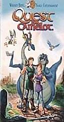 Quest For Camelot VHS, 1998, Warner Brothers Family Entertainment Clam 