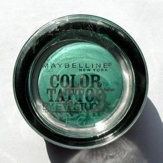   24hr Color Tattoo Cream Gel EyeShadow EDGY EMERALD #50 Green Shimmer