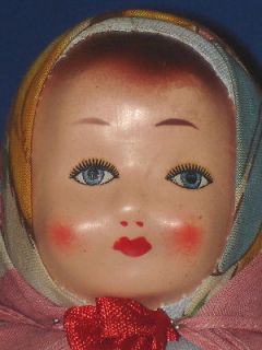Modele Depose Hanky Hankie Cloth Doll with Mask Face