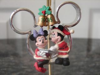 ENESCO MICKEY MOUSE & MINNIE MOUSE Sweet on You COOKIE CUTTER ORNAMENT 