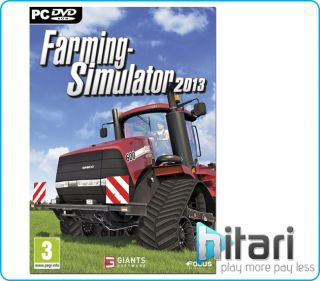 Farming Simulator 2013 PC DVD BRAND NEW FREE UK Delivery