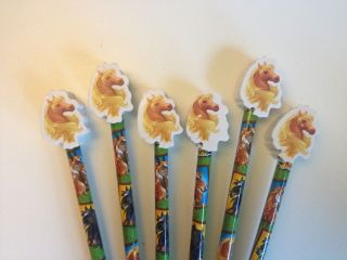   Pencils with Rubbers / Erasers / Toppers   Party Bag Toys (ST002